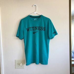 Teal Nike LeBron Witness Dri-Fit T-Shirt